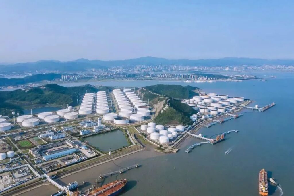 Tank Storage in Zhoushan