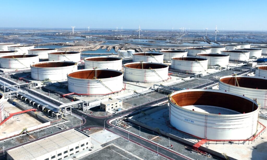 Tank Storage in Qingdao